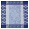 Nature Urbaine electric blue Coated Cotton sale items by Le Jacquard Francais