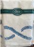 Mirea Fingertip Guest Towels set of 2 White/Blue