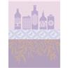 Huiles Provencales lavender Tea Towel Le Jacquard Francais