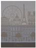 Paris Panorama French Tea Towel by Le Jacquard Francais