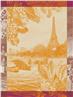 Paris sur Seine French Tea Towel by Le Jacquard Francais
