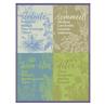 Serenites Tea Towels sale by Le Jacquard Francais